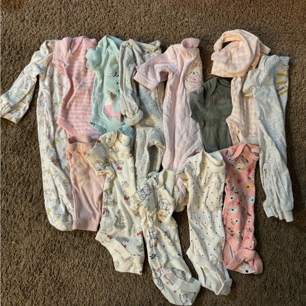 Babygirl Clothes Bundle (60+ Pieces)